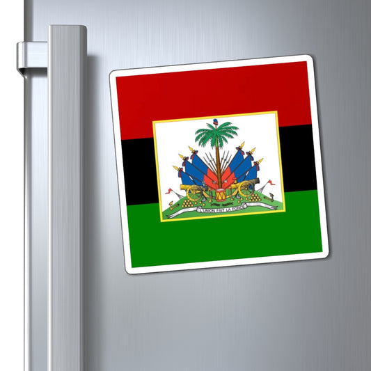 Pan-African Haitian Flag | Pan African Haiti Magnet