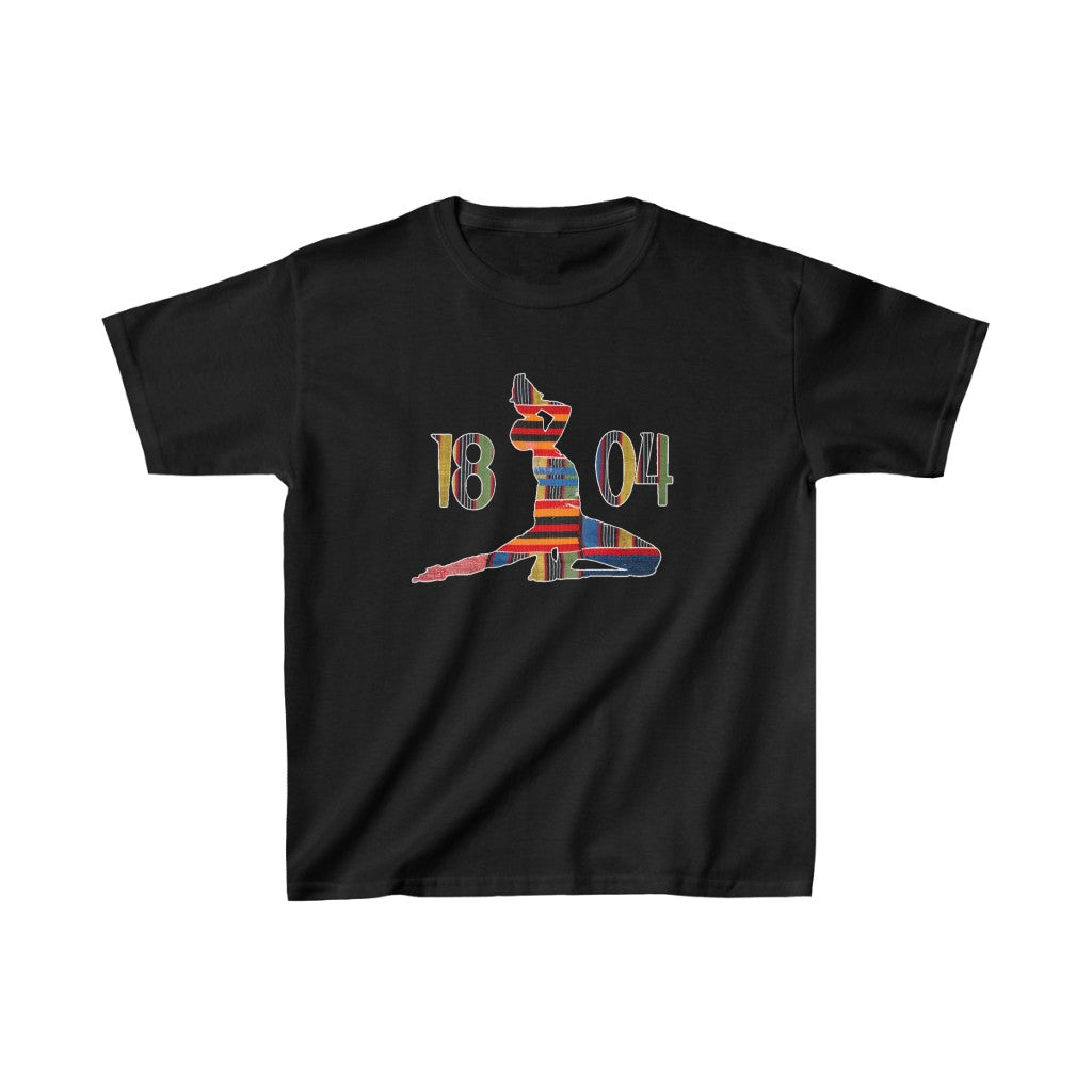 Kids Kente Neg Marron 1804 Haiti | Haitian Neg Mawon T-Shirt | Unisex Tee Shirt