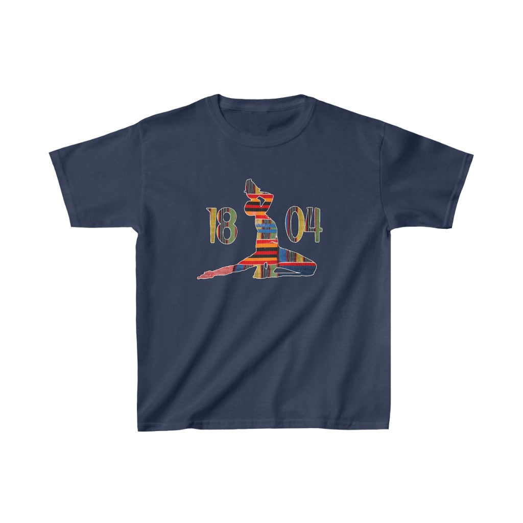 Kids Kente Neg Marron 1804 Haiti | Haitian Neg Mawon T-Shirt | Unisex Tee Shirt