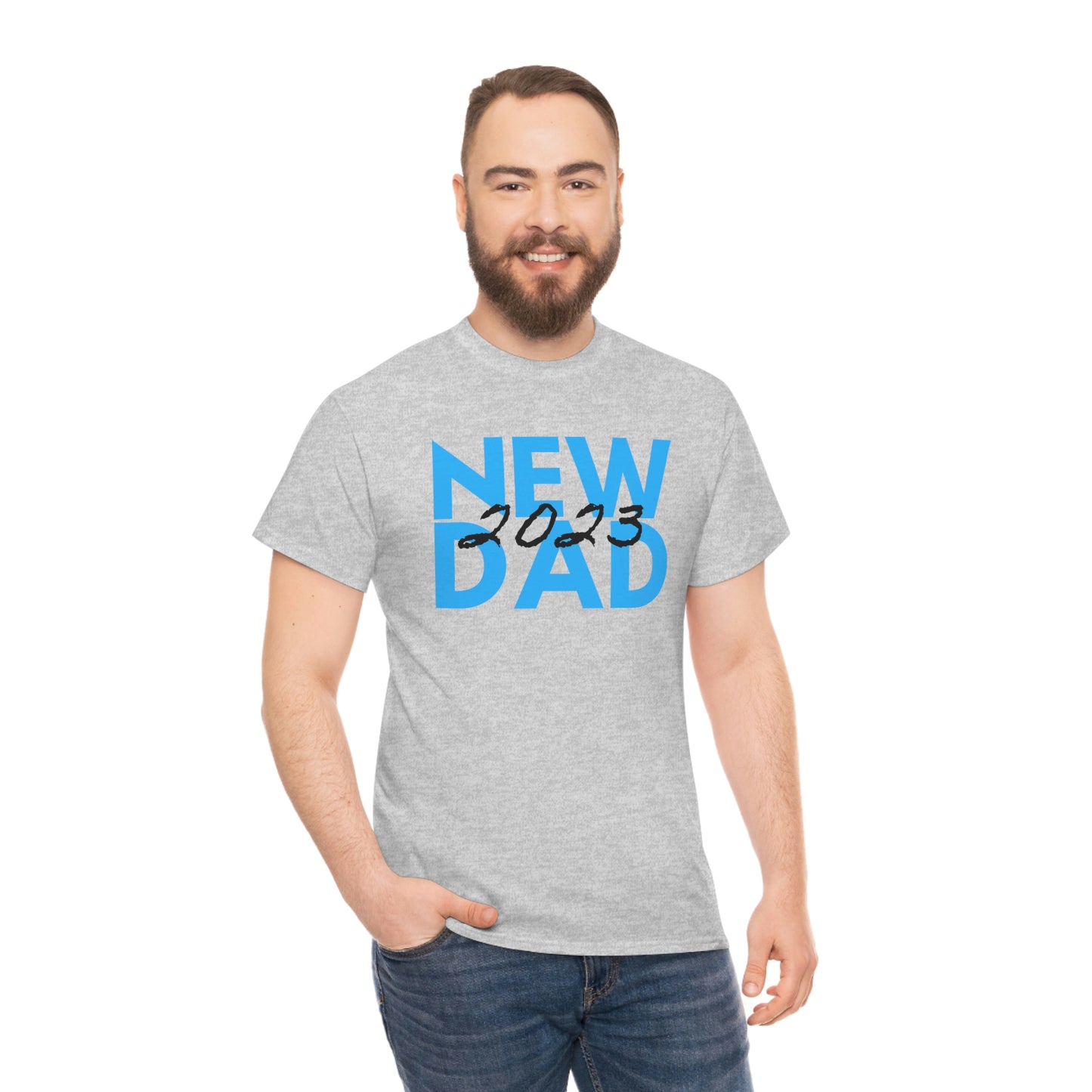 New Dad 2023 First Time Father T-Shirt | Unisex Tee Shirt