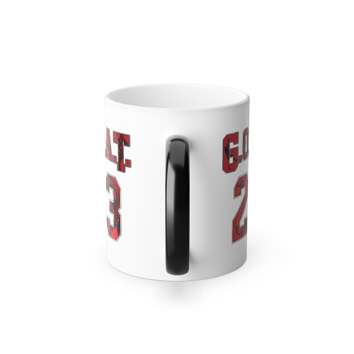 Greatest of All Time 23 Color Morphing Mug 11oz | Chicago GOAT Cup