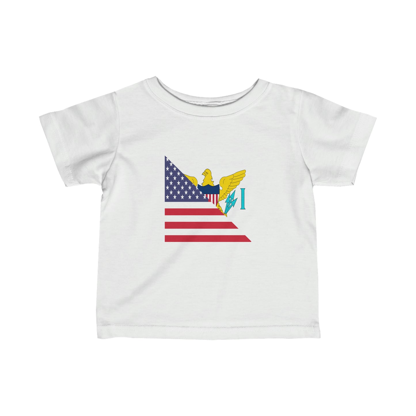 Infant Virgin Islands American Flag Virgin Islander Toddler Tee Shirt