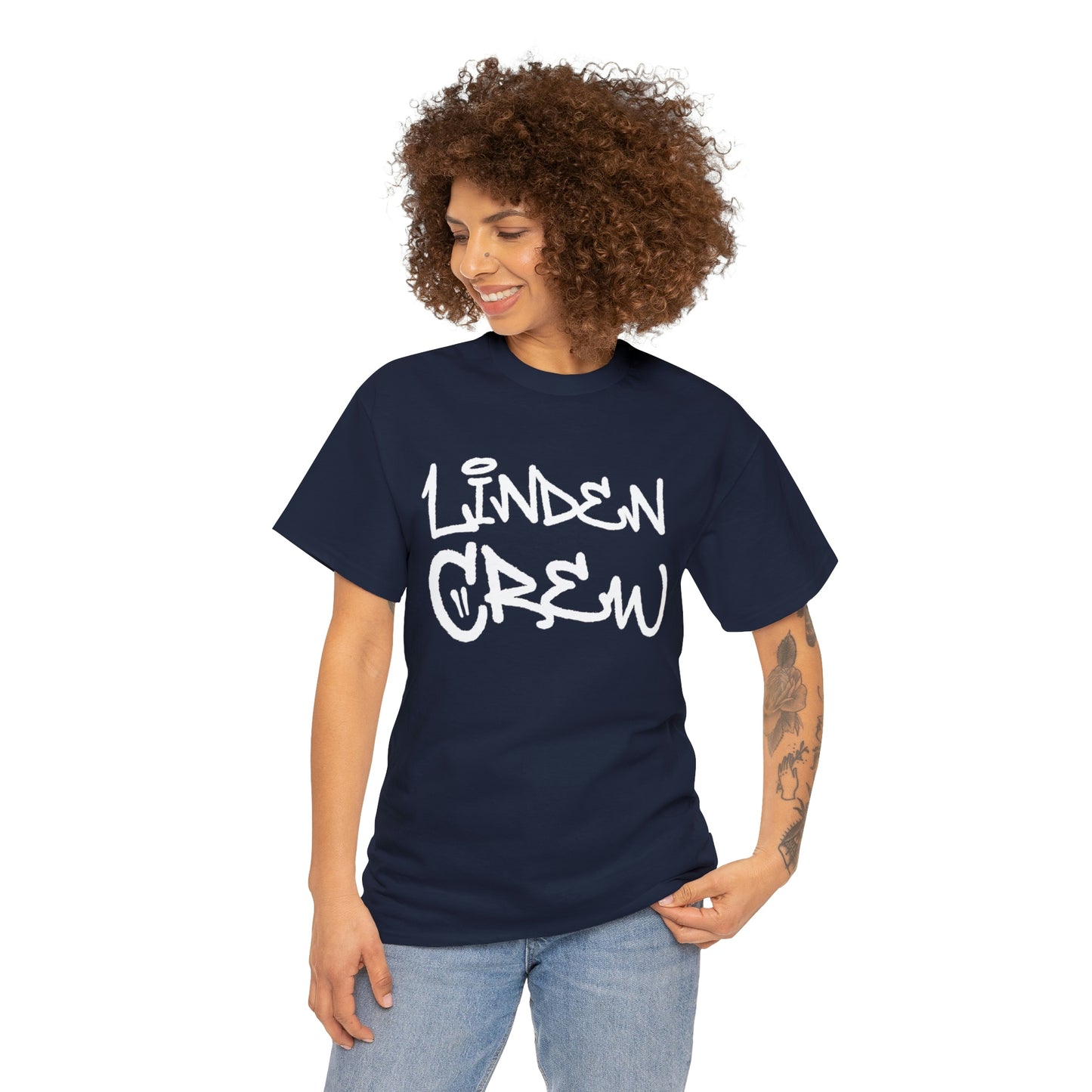 Linden Crew Graffiti Tee Shirt | Unisex T-Shirt