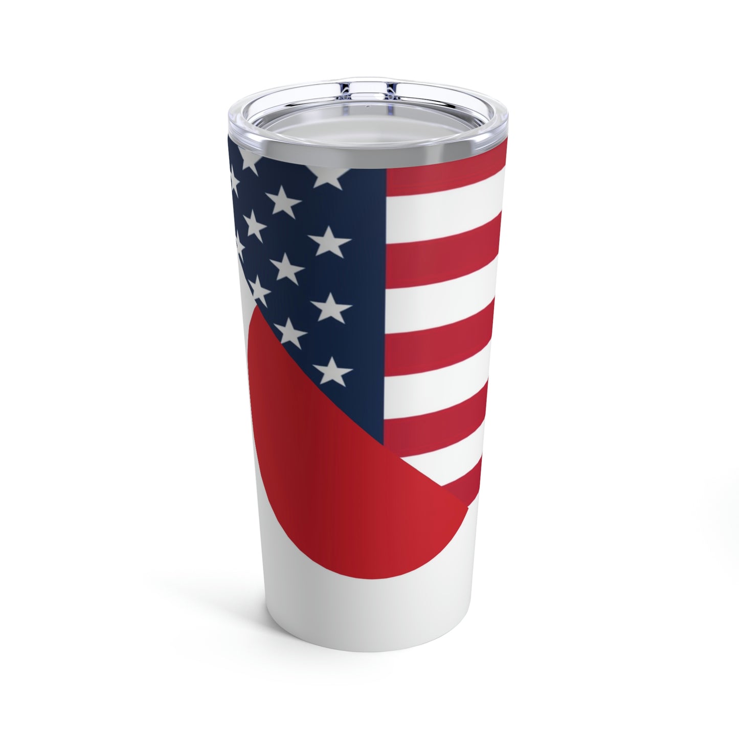 Japan America Flag |Half Japanese USA Flag Tumbler 20oz