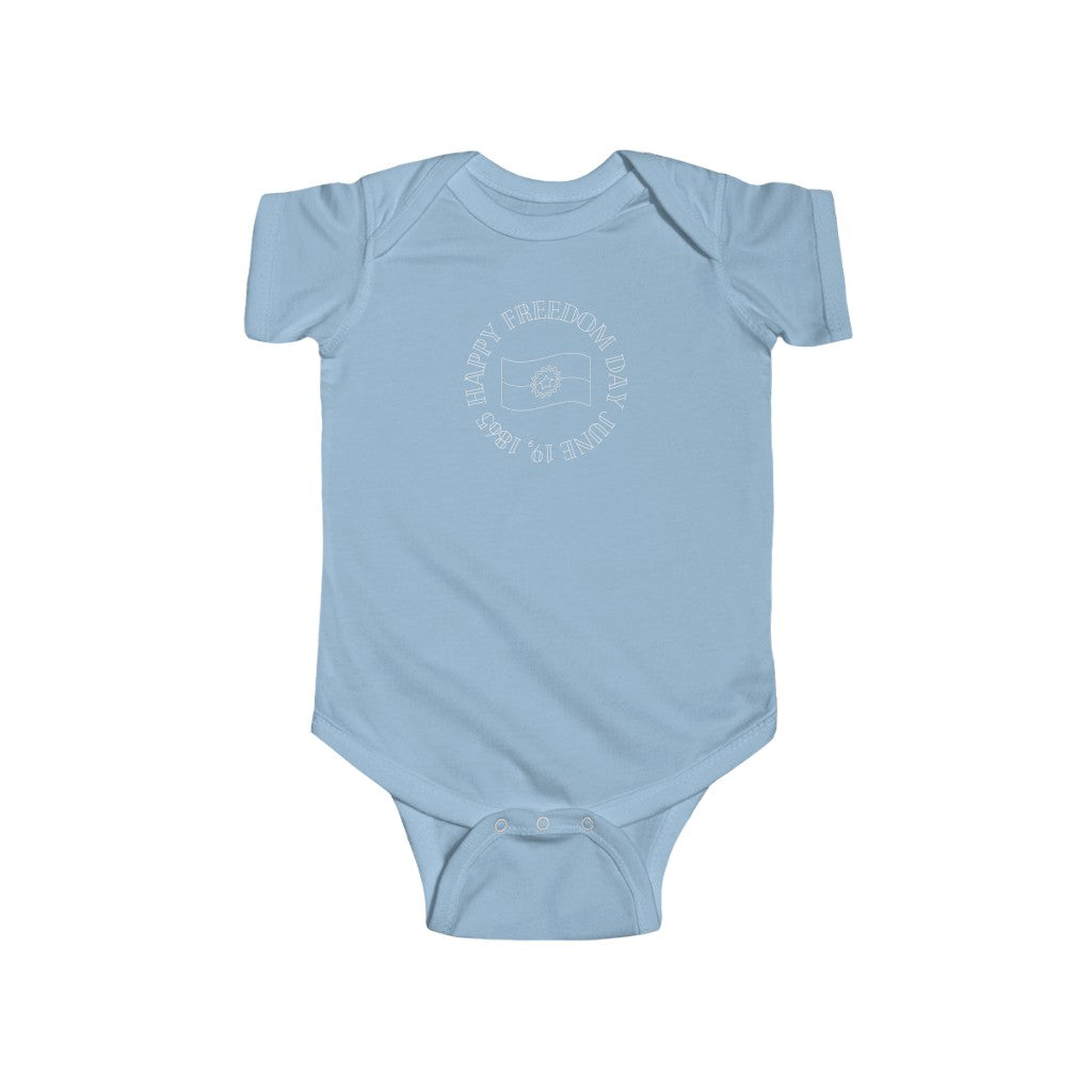 Juneteenth Freedom Day Baby Bodysuit | Black Jubilation Baby American History