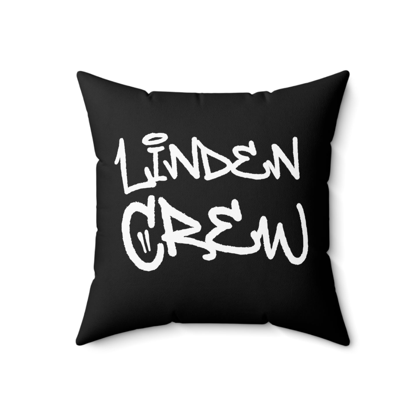 Linden Crew Spun Polyester Square Pillow