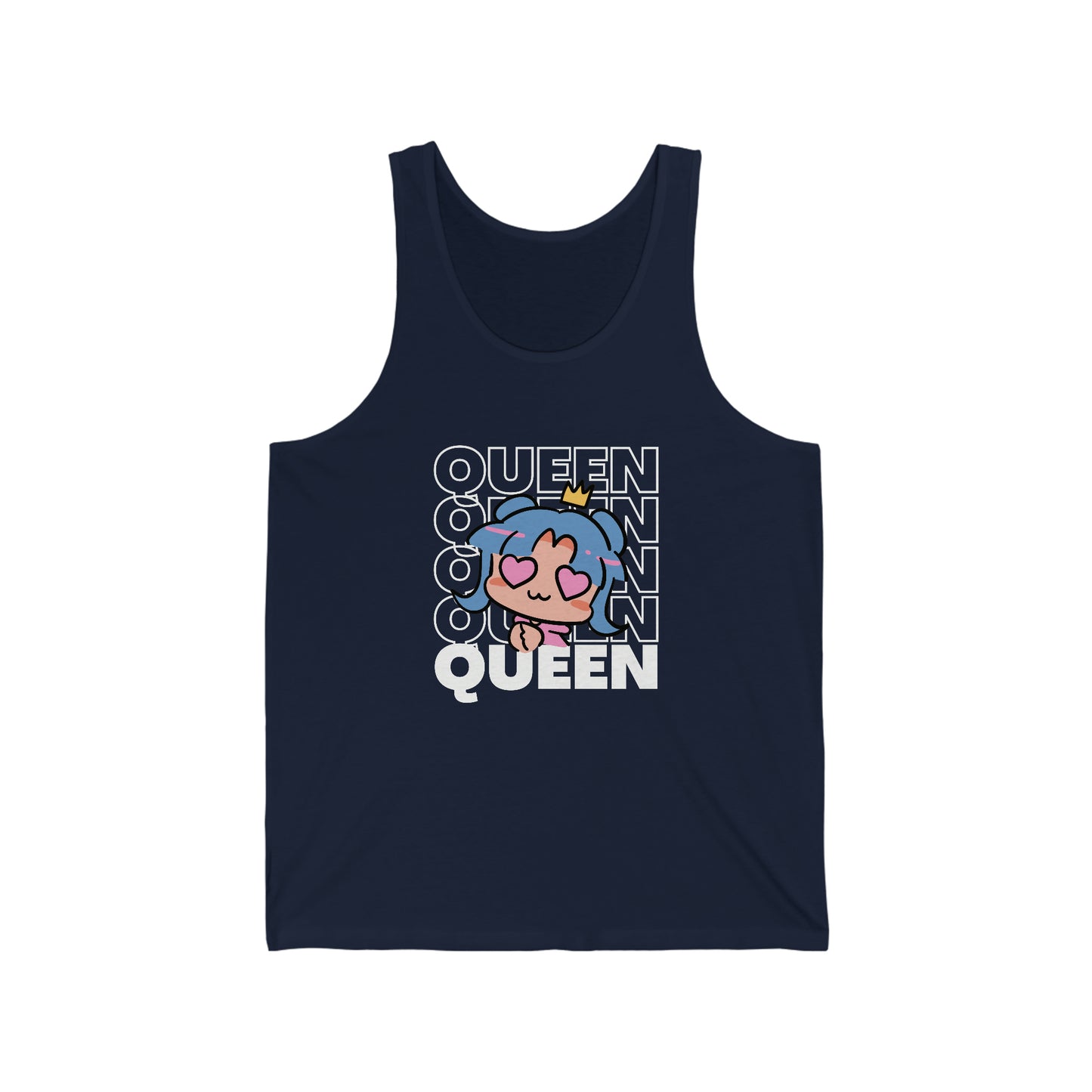 Anime Queen Royalty Crown 2 Unisex Tank Top