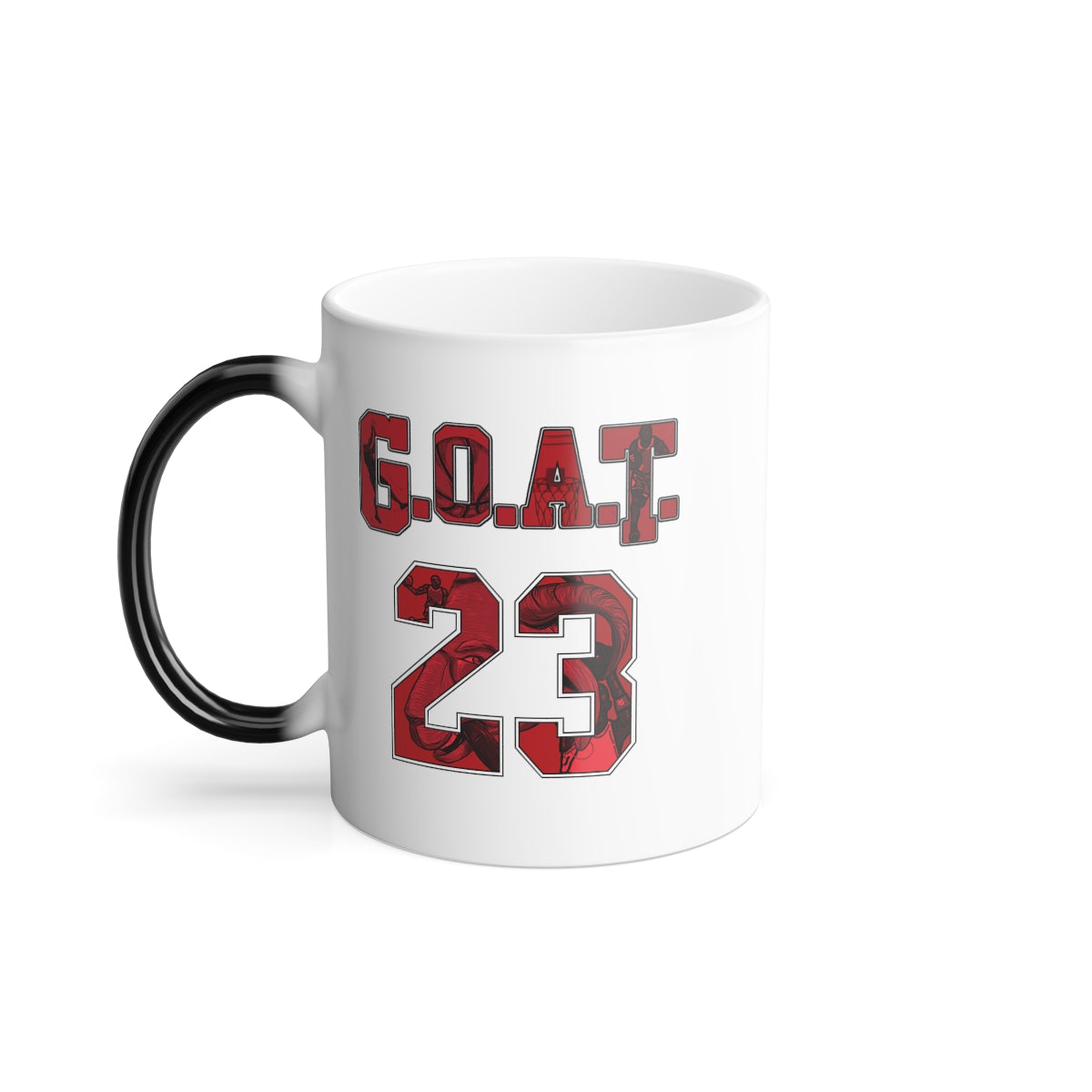 Greatest of All Time 23 Color Morphing Mug 11oz | Chicago GOAT Cup