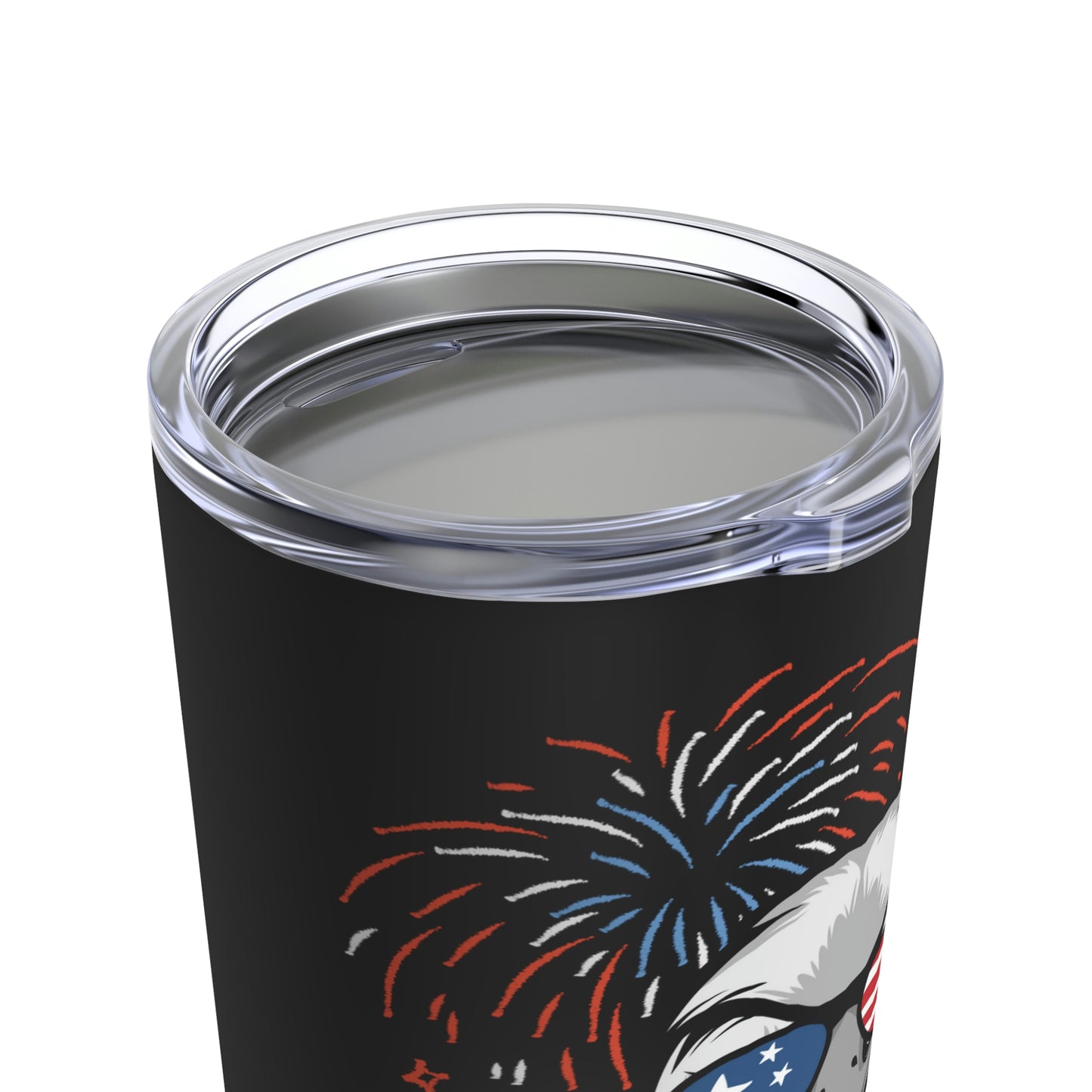 American Bald Eagle USA Flag Tumbler 20oz