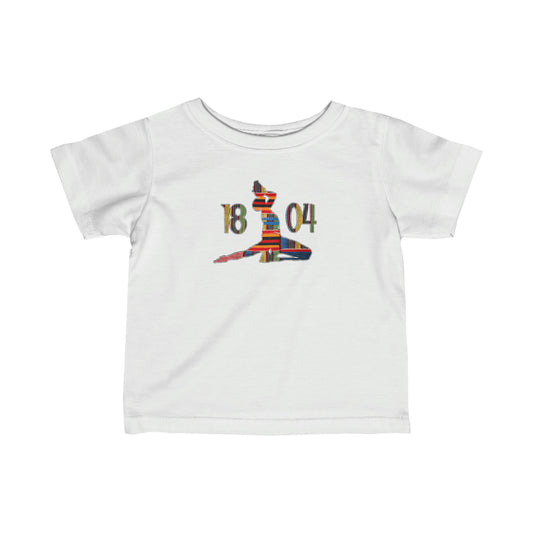 Infant Kente Neg Marron 1804 Haiti | Haitian Neg Mawon Toddler Tee Shirt