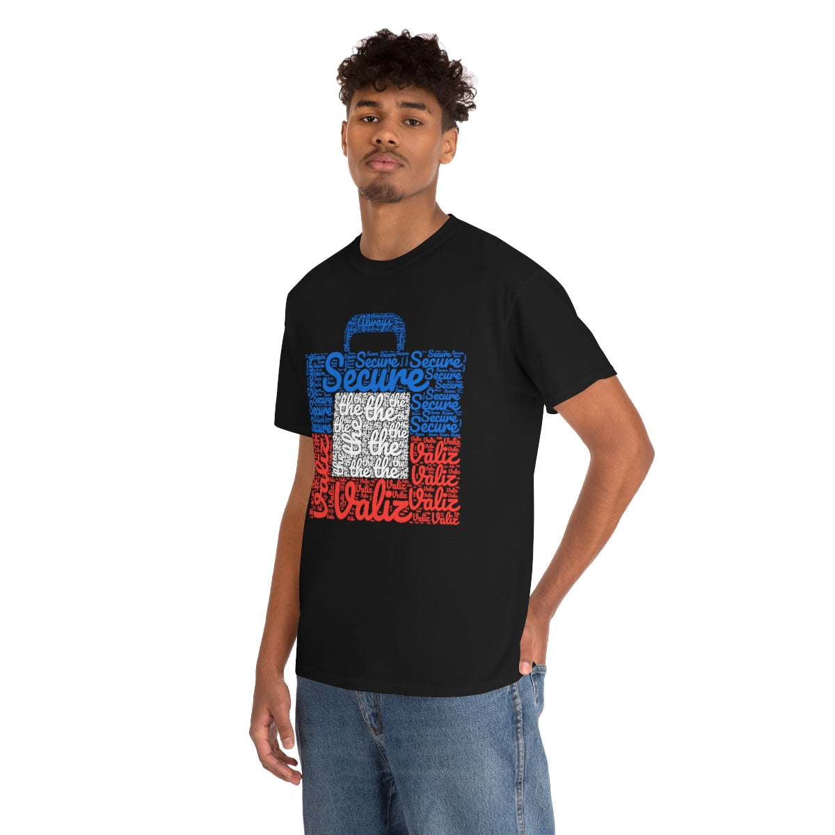 Secure the Valiz Tee Shirt | Unisex Haitian Flag Haiti T-Shirt