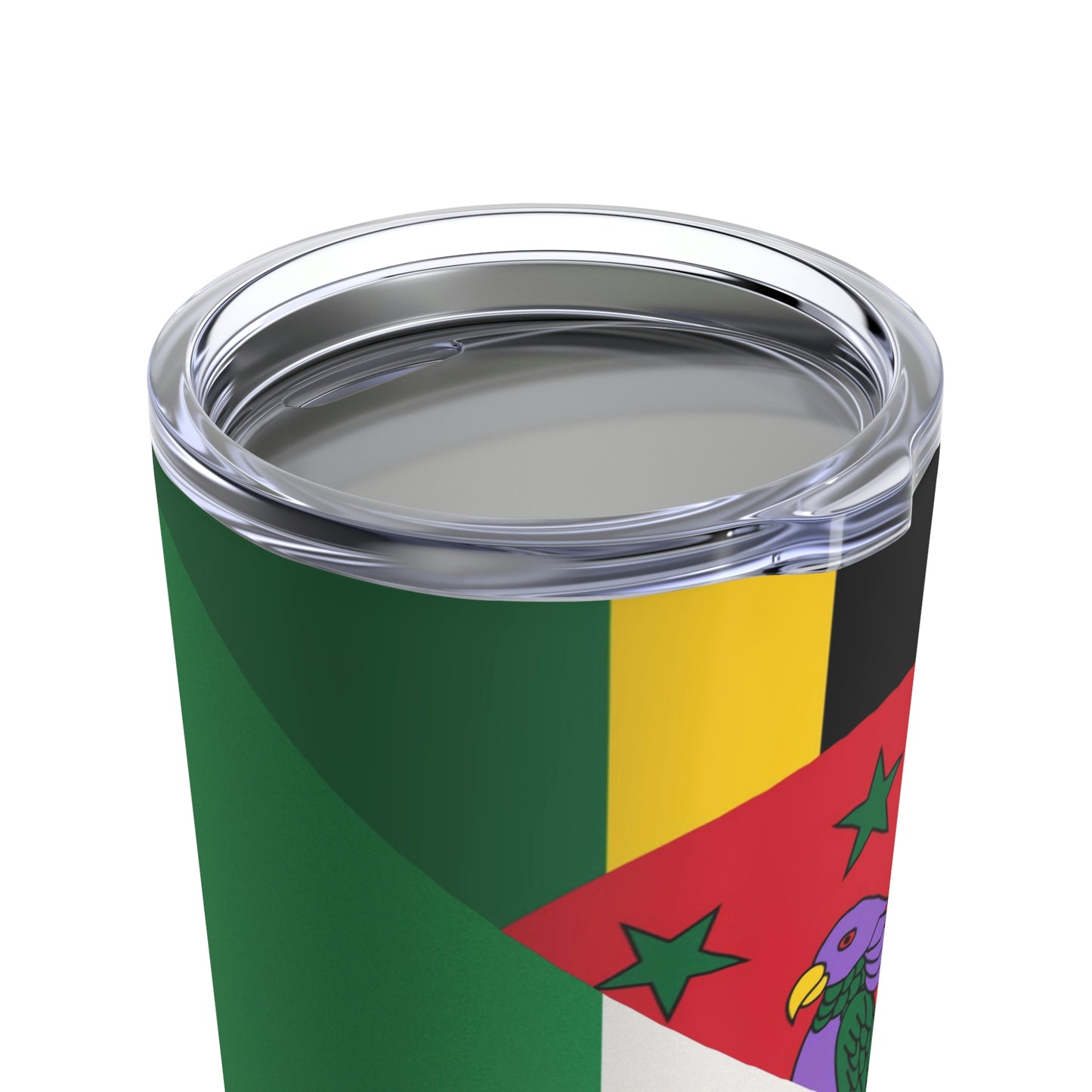 Italy Dominica Flag Half Italian Dominican Tumbler 20oz