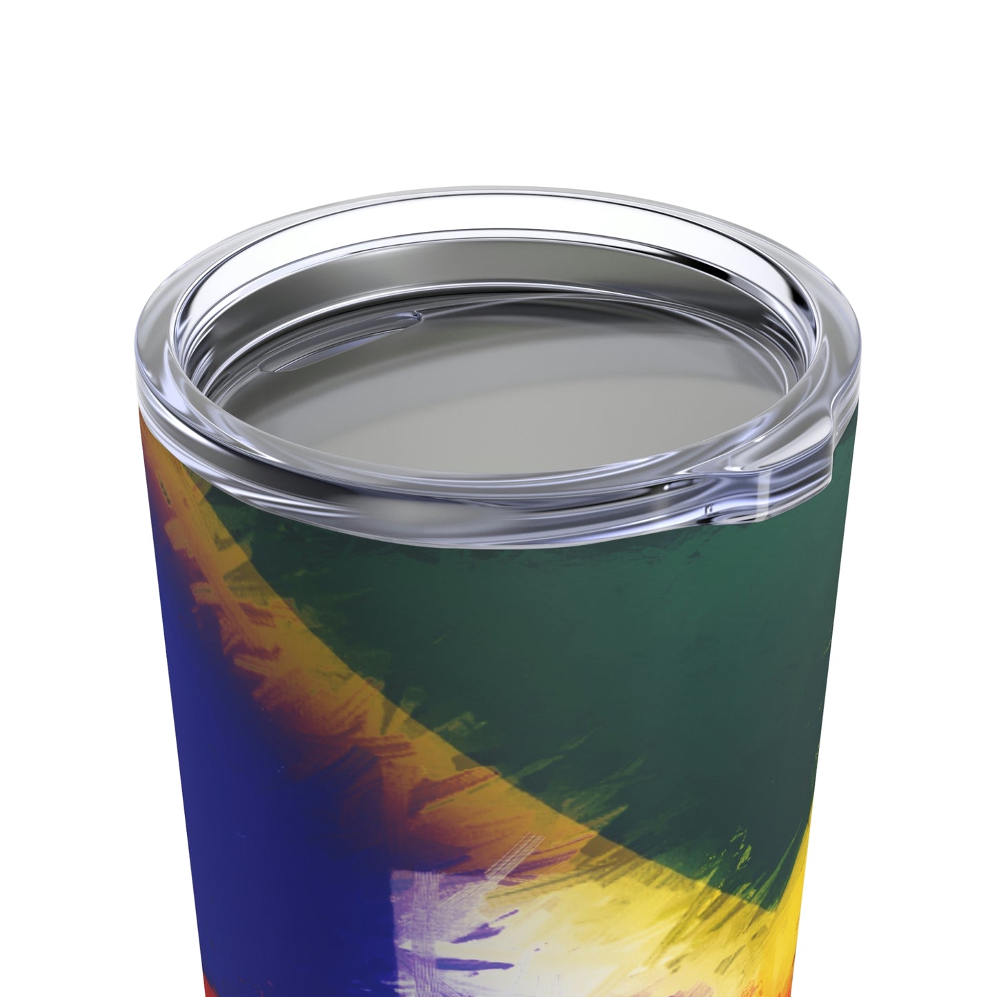 Haitian Jamaican Painted Flag | Haiti Jamaica Tumbler 20oz