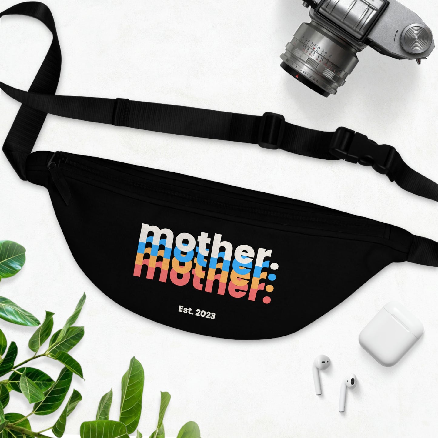 Mother Est 2023 Mothers Day Gift for MOM 3 Fanny Pack | Waist Bag