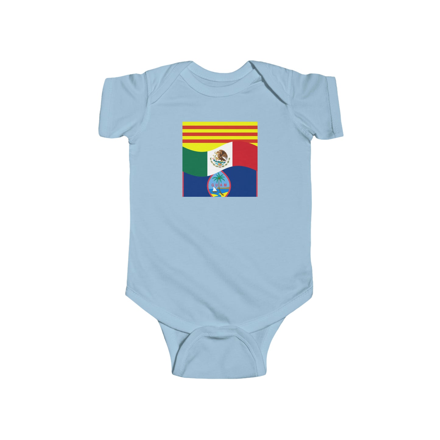 Newborn Vietnamese Mexican Guam Baby Bodysuit | Unisex Boy Girl