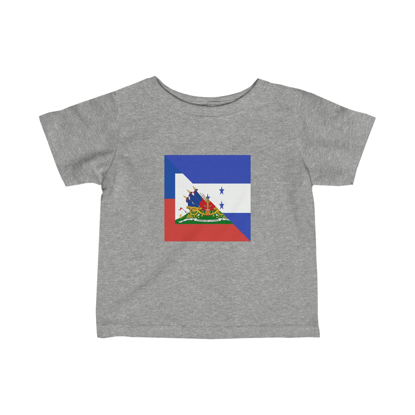 Infant Haitian Honduran Half Haiti Honduras Flag Toddler Tee Shirt