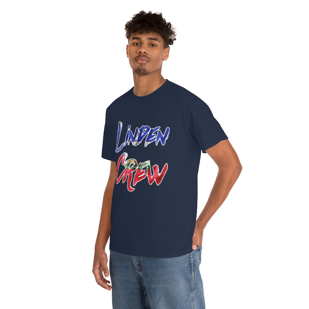 Linden Crew Haitian Flag Tee Shirt