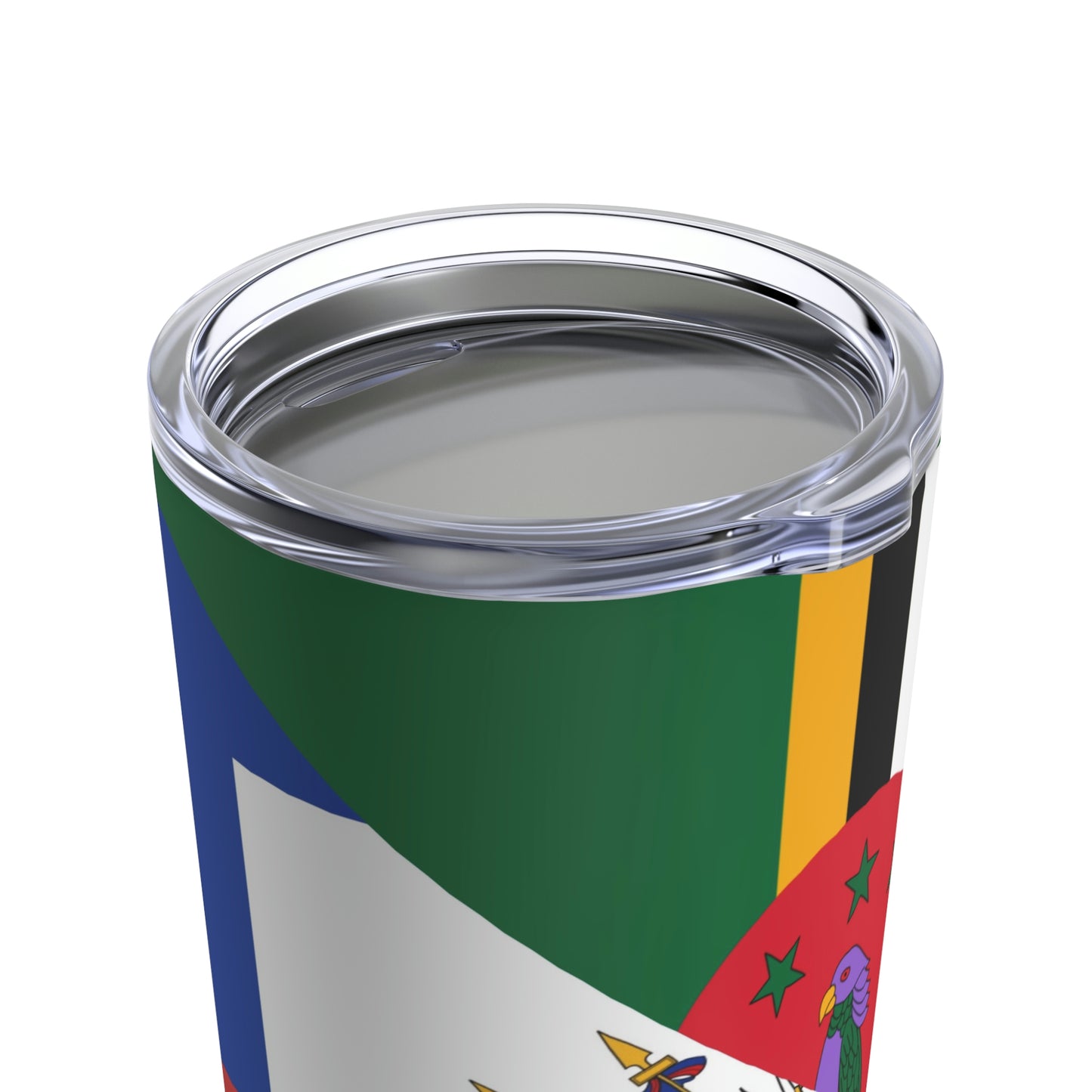 Dominica Haiti Flag Dominican Haitian Tumbler 20oz