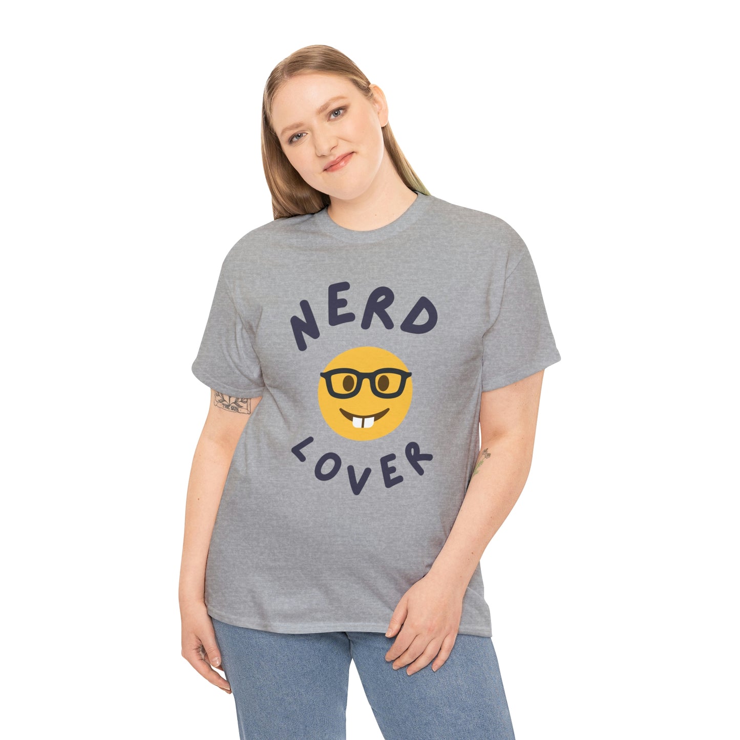 Nerd Lover Geek Love Book Worm T-Shirt | Unisex Tee Shirt