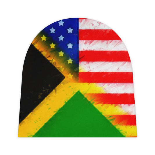Jamaican-American Baby Beanie