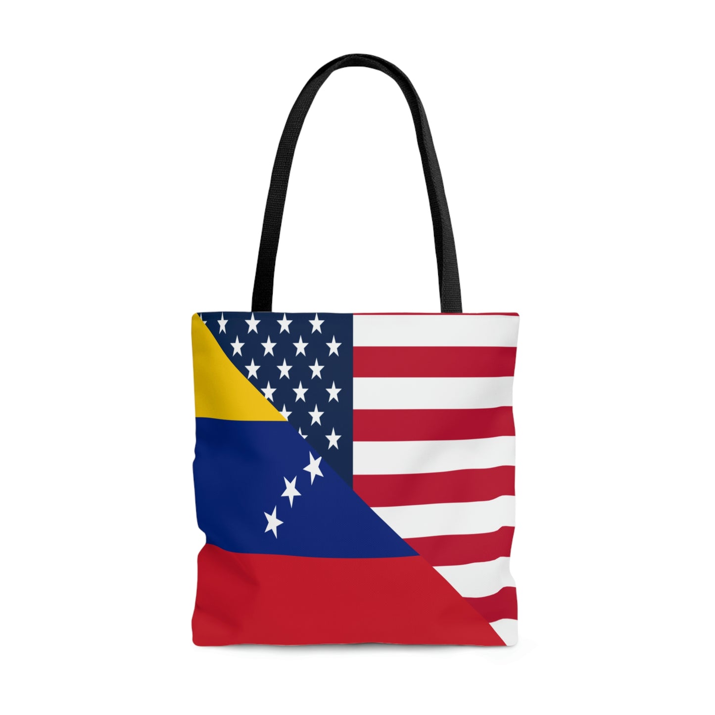 Venezuela American Flag Half Venezuelan USA Tote Bag | Shoulder Bag