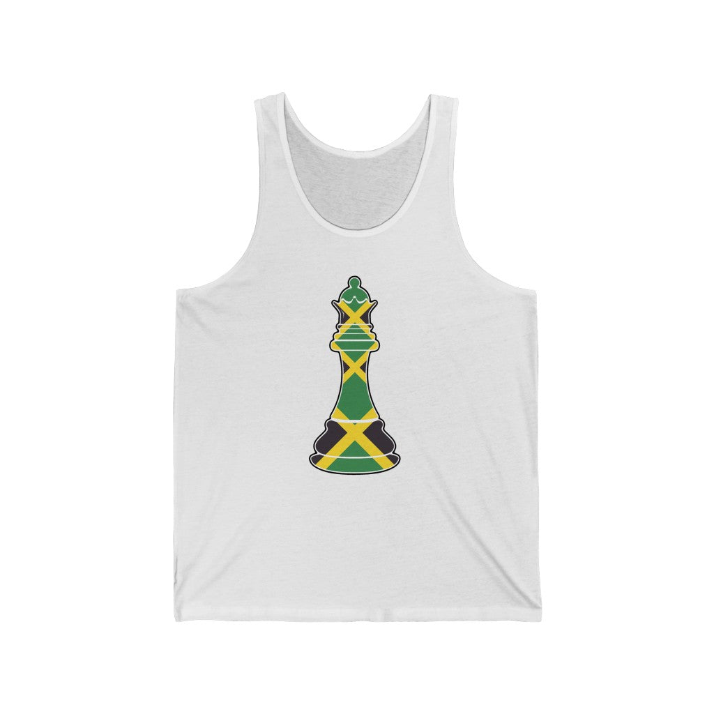 Jamaican Queen Chess Piece Tank Top | Jamaica