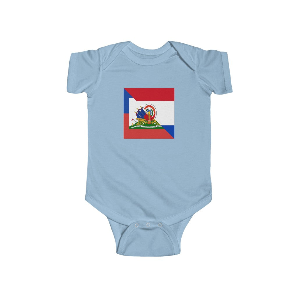 Haiti Paraguay Baby Bodysuit | Haitian Paraguayan Baby Boy Girl