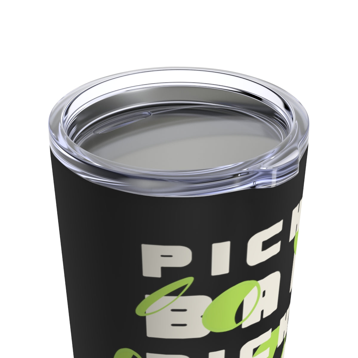 Pickleball Pickleball Green Ball Tumbler 20oz Beverage Container