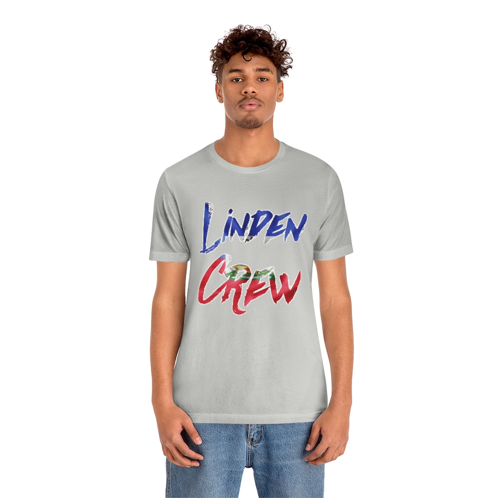 Linden Crew Softstyle Haitian Flag T-Shirt