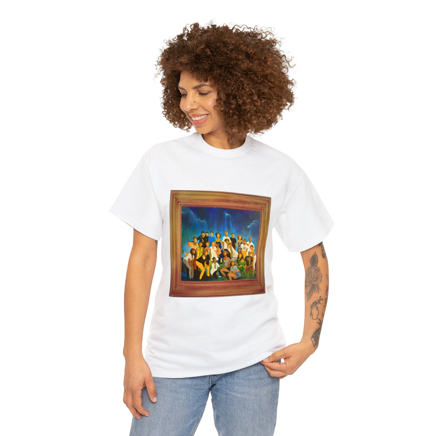 Linden Crew Painting Tee Shirt