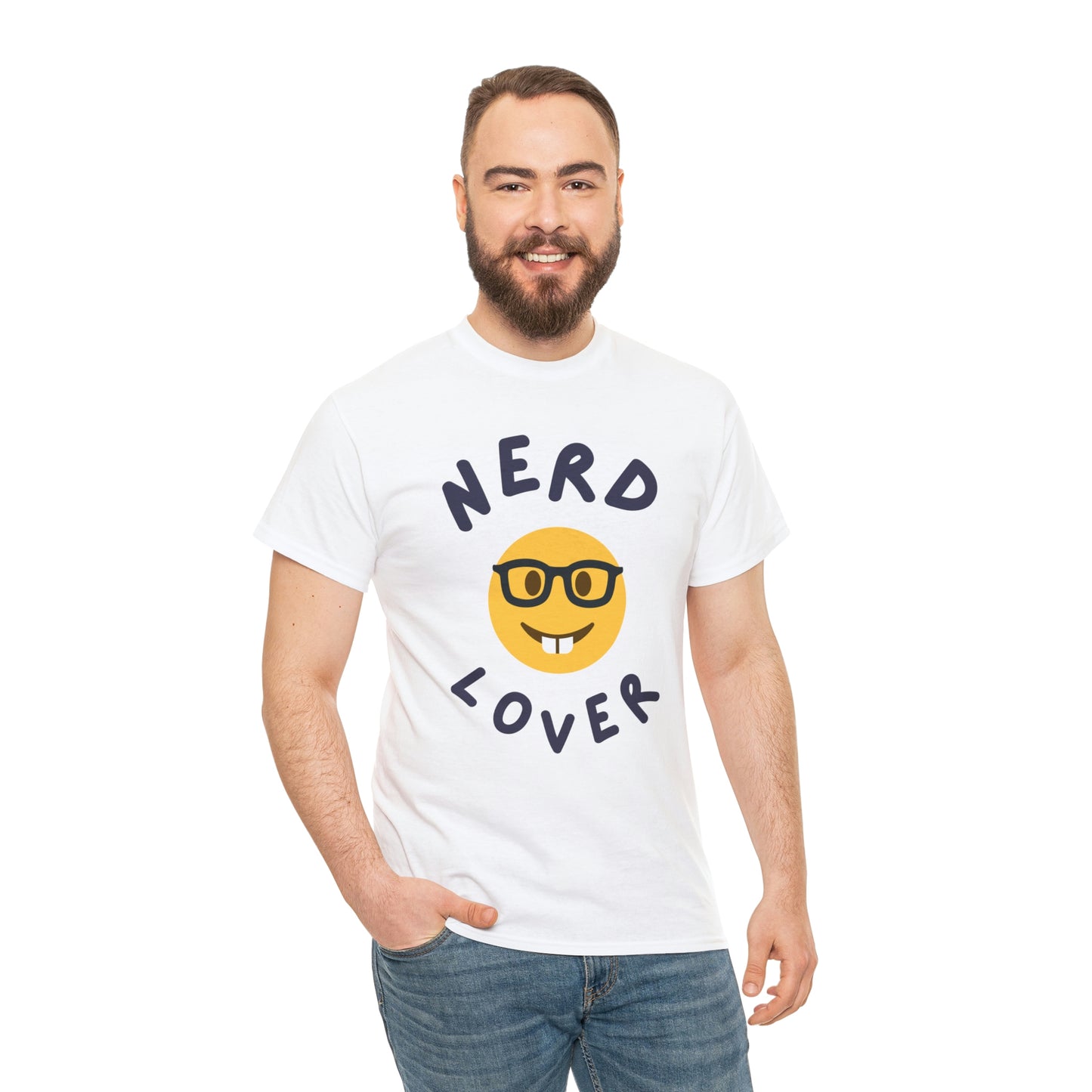 Nerd Lover Geek Love Book Worm T-Shirt | Unisex Tee Shirt