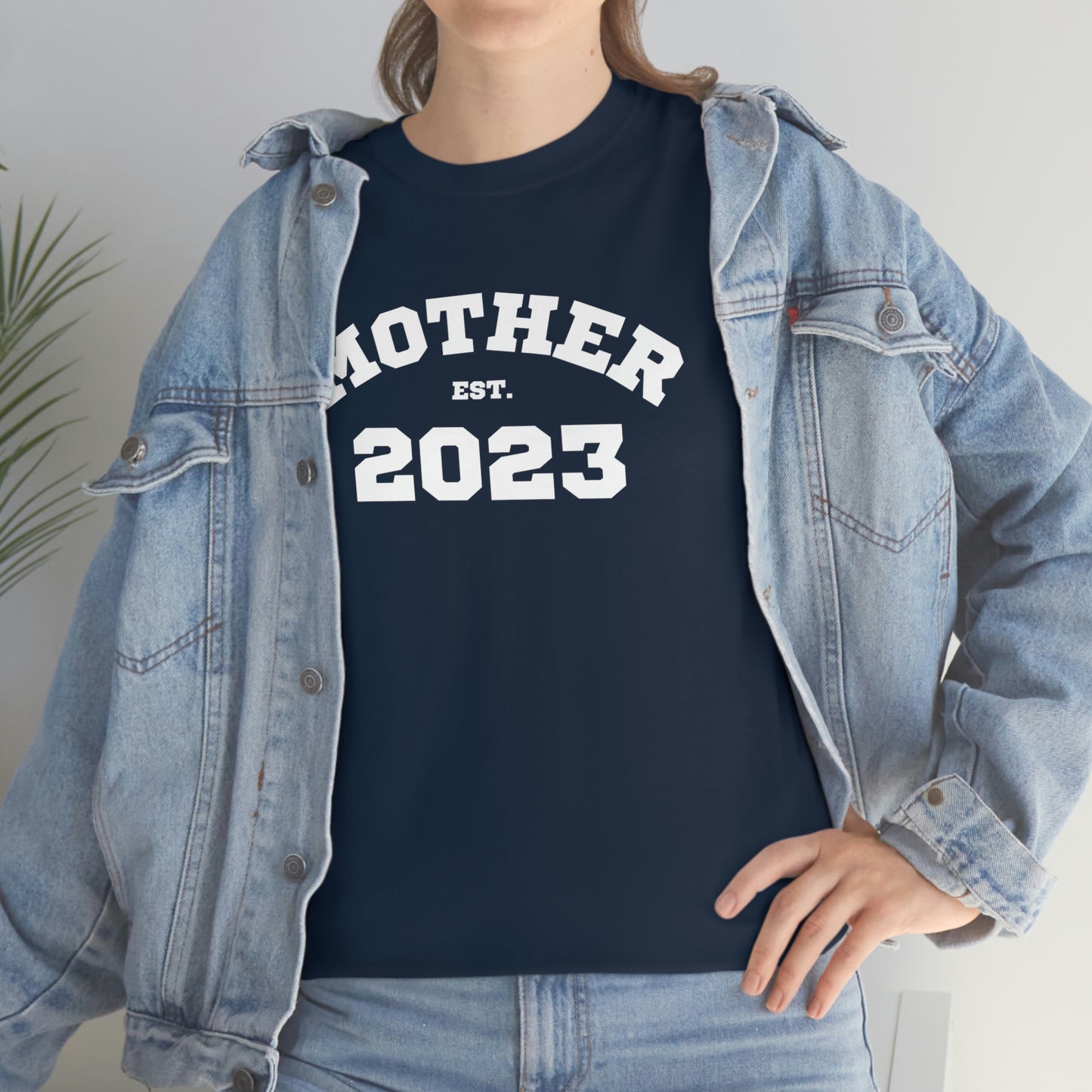 Mother Est 2023 Mothers Day Gift for MOM 4 T-Shirt | Unisex Tee Shirt