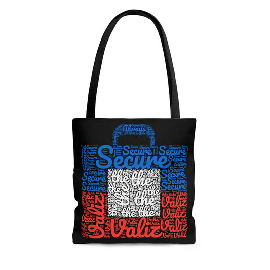 Secure the Valiz Haitian Flag Haiti Tote Bag | Shoulder Bag