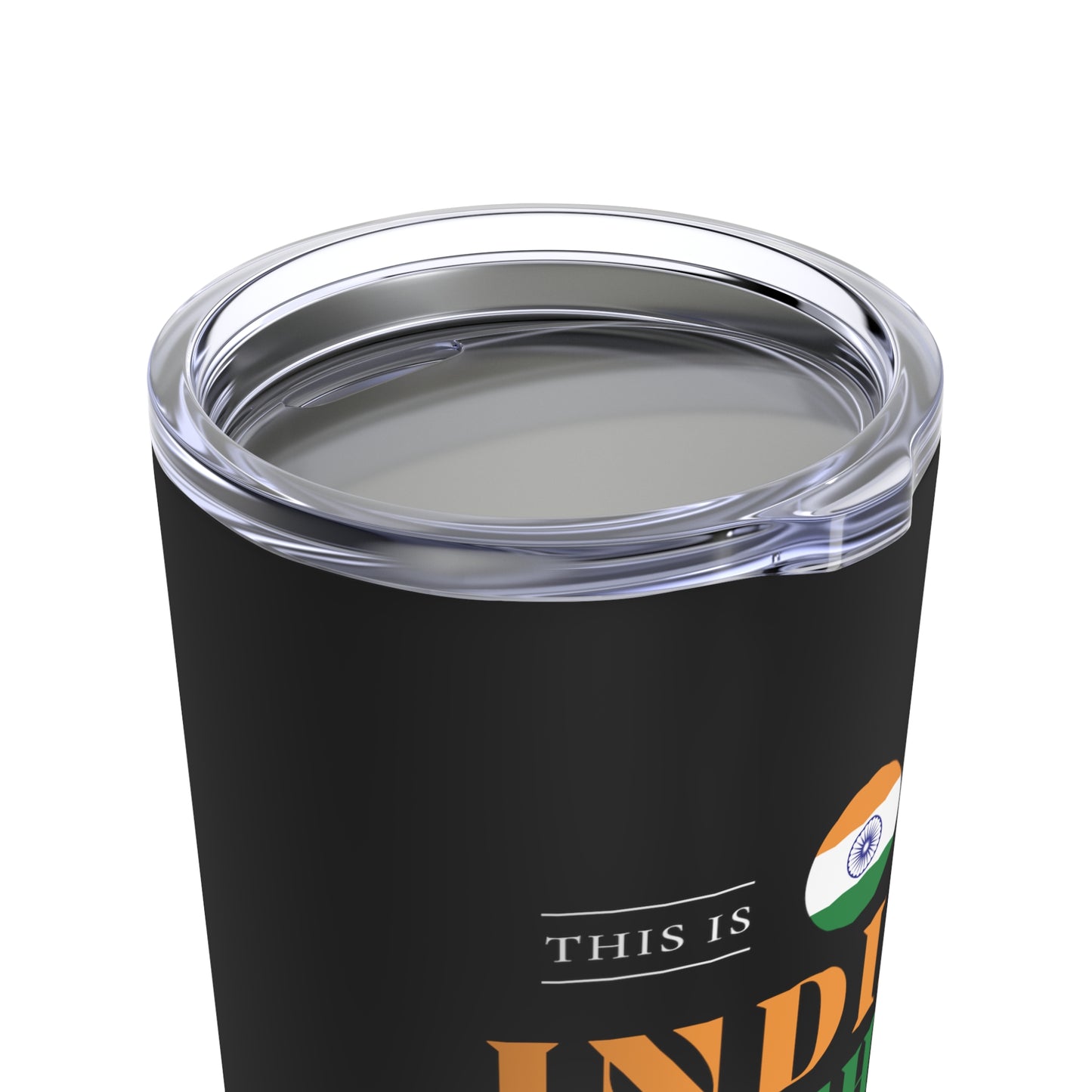 Indian Father Looks Like India Flag Fathers Day Tumbler 20oz Beverage Container