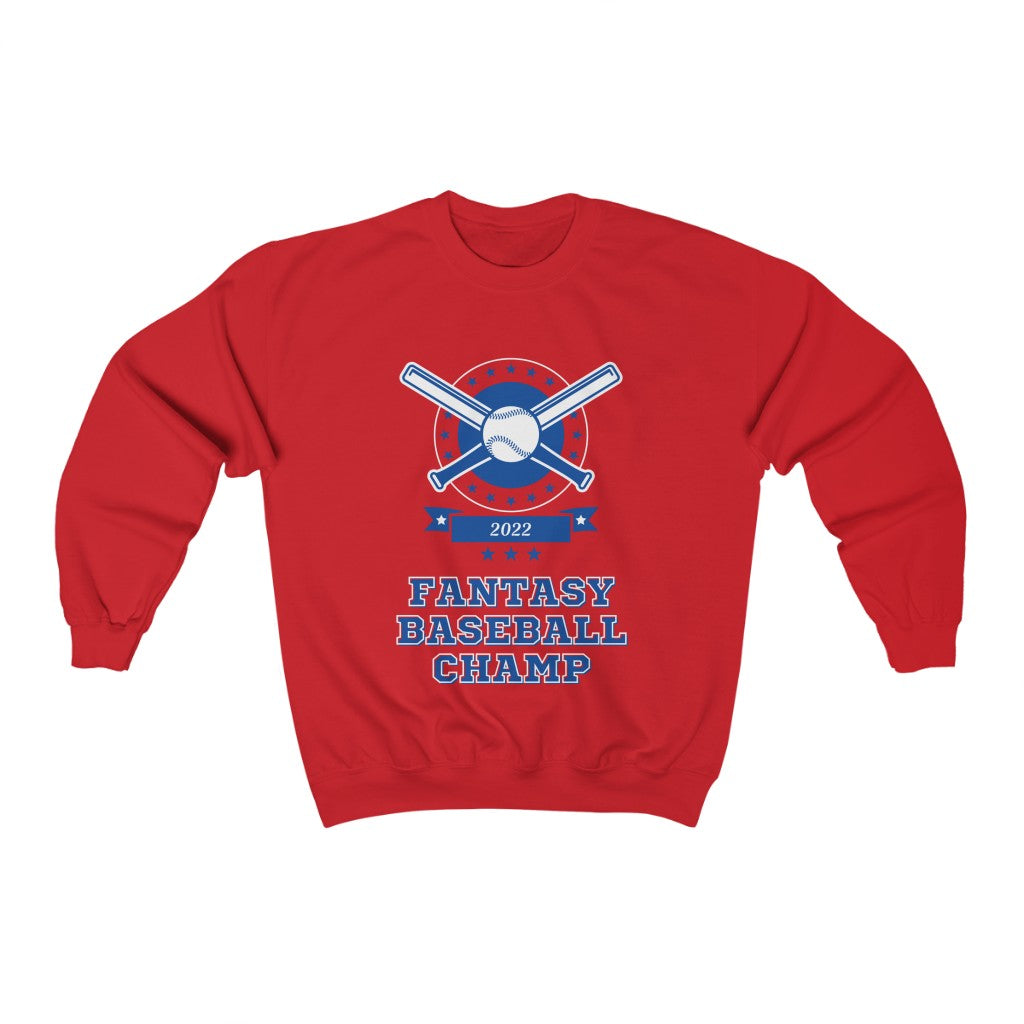 Fantasy Baseball Champ 2022 Sweatshirt | Fantasy Champion Pullover