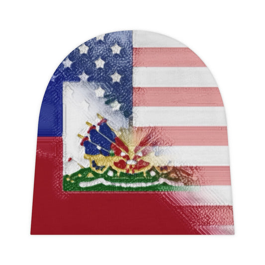 Haitian-American Baby Beanie | Haiti USA