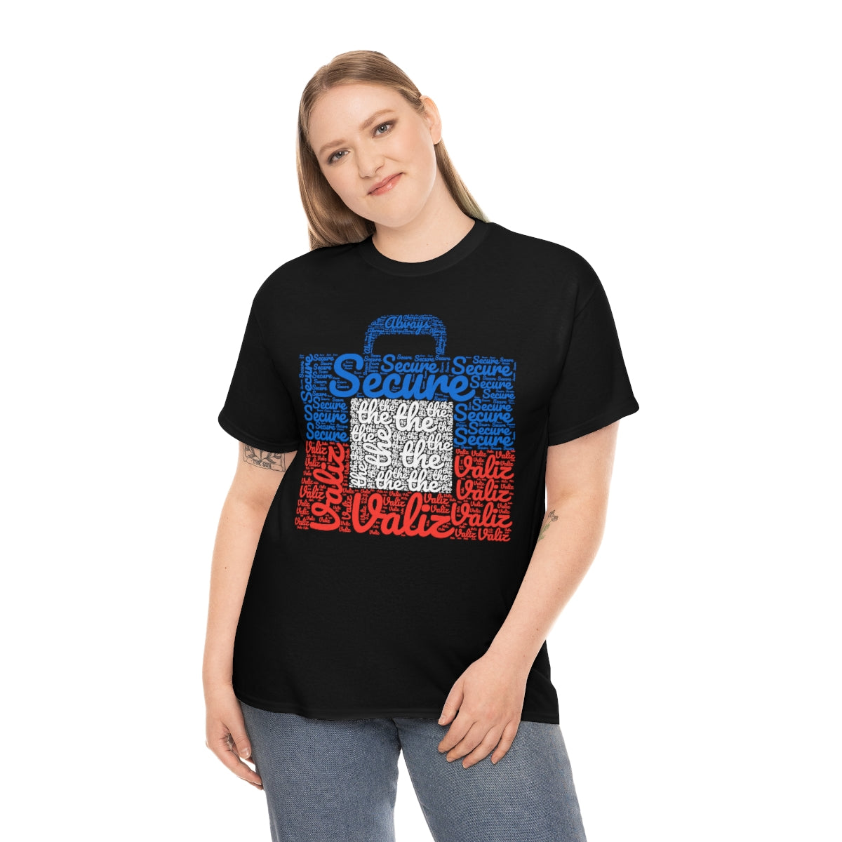 Secure the Valiz Tee Shirt | Unisex Haitian Flag Haiti T-Shirt