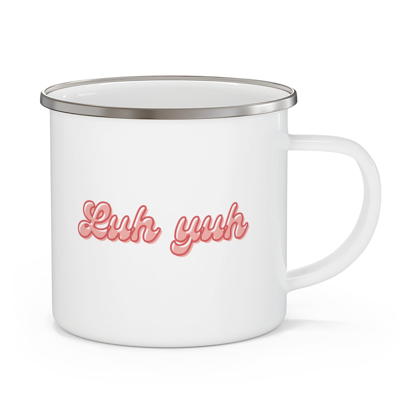 Luh Yuh Love You 12oz Enamel Mug