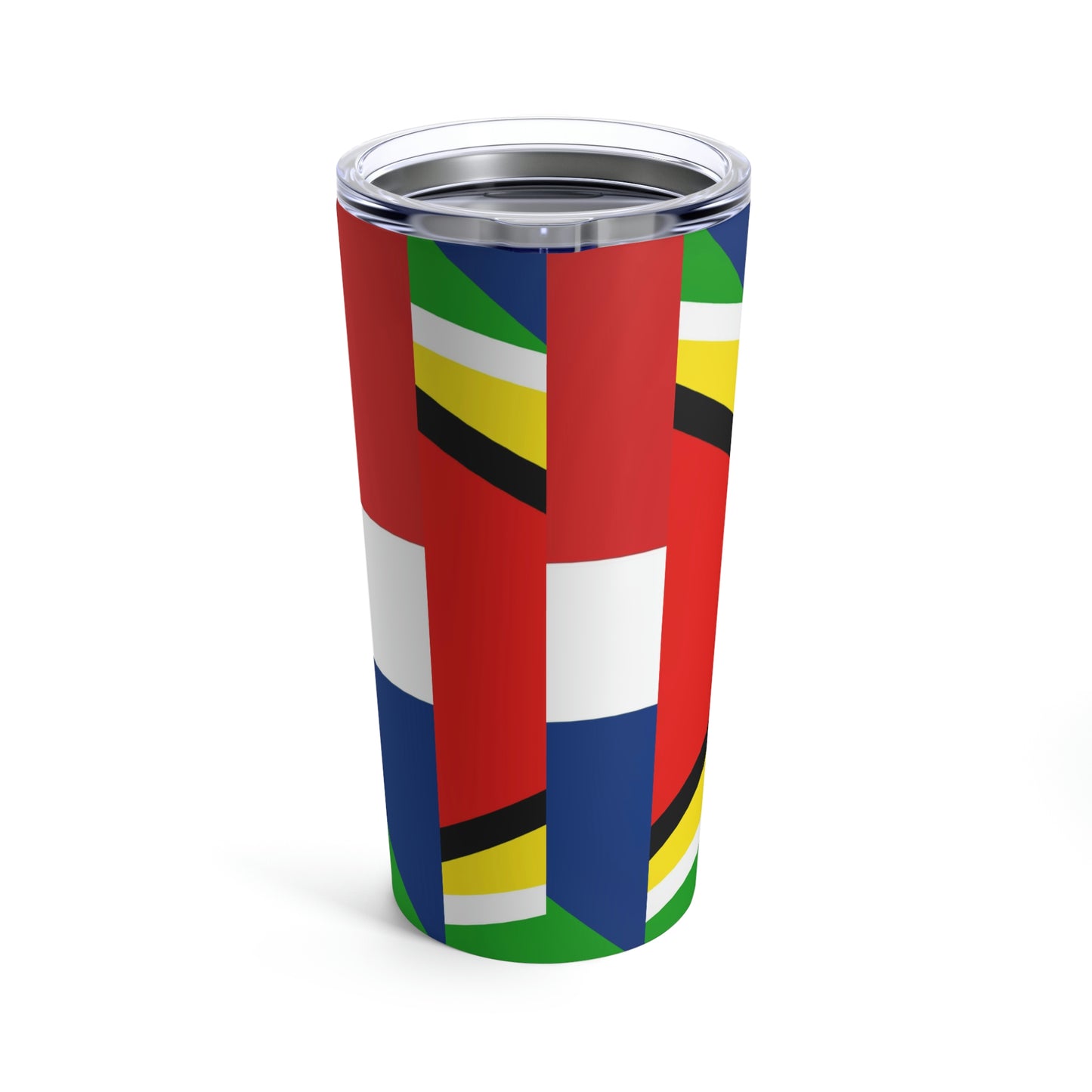 Guyanese Dominican Flag Guyana DR Tumbler 20oz