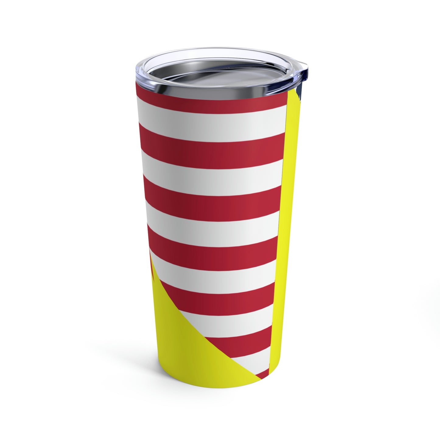 French Guiana American Flag Half Guianese USA Tumbler 20oz