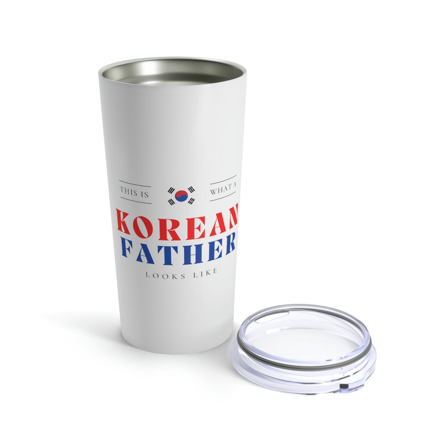 Korean Father Looks Like South Korea Dad Tumbler 20oz Beverage Container