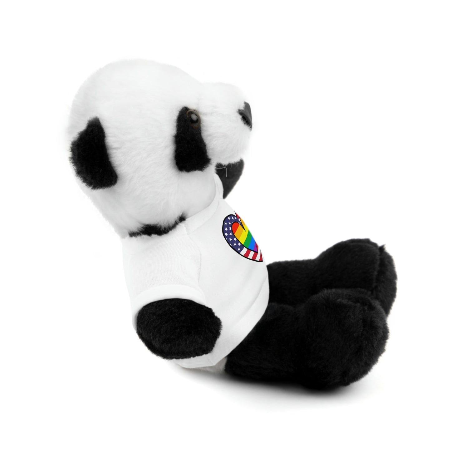 Rainbow Flag Stuffed Animals with Tee Shirt | LGBTQ Pride Valentines Day