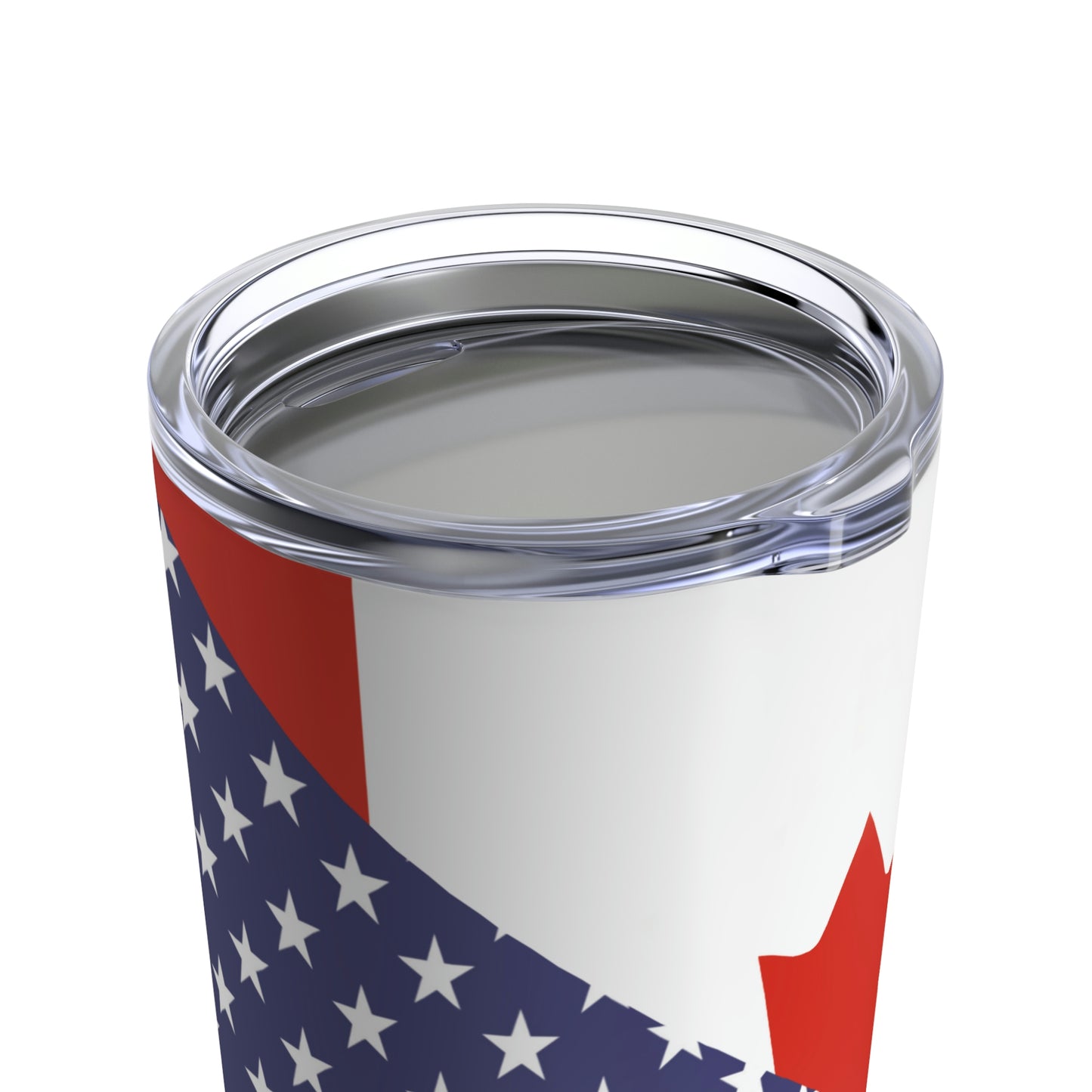 Canadian American Flag Canada USA Tumbler 20oz