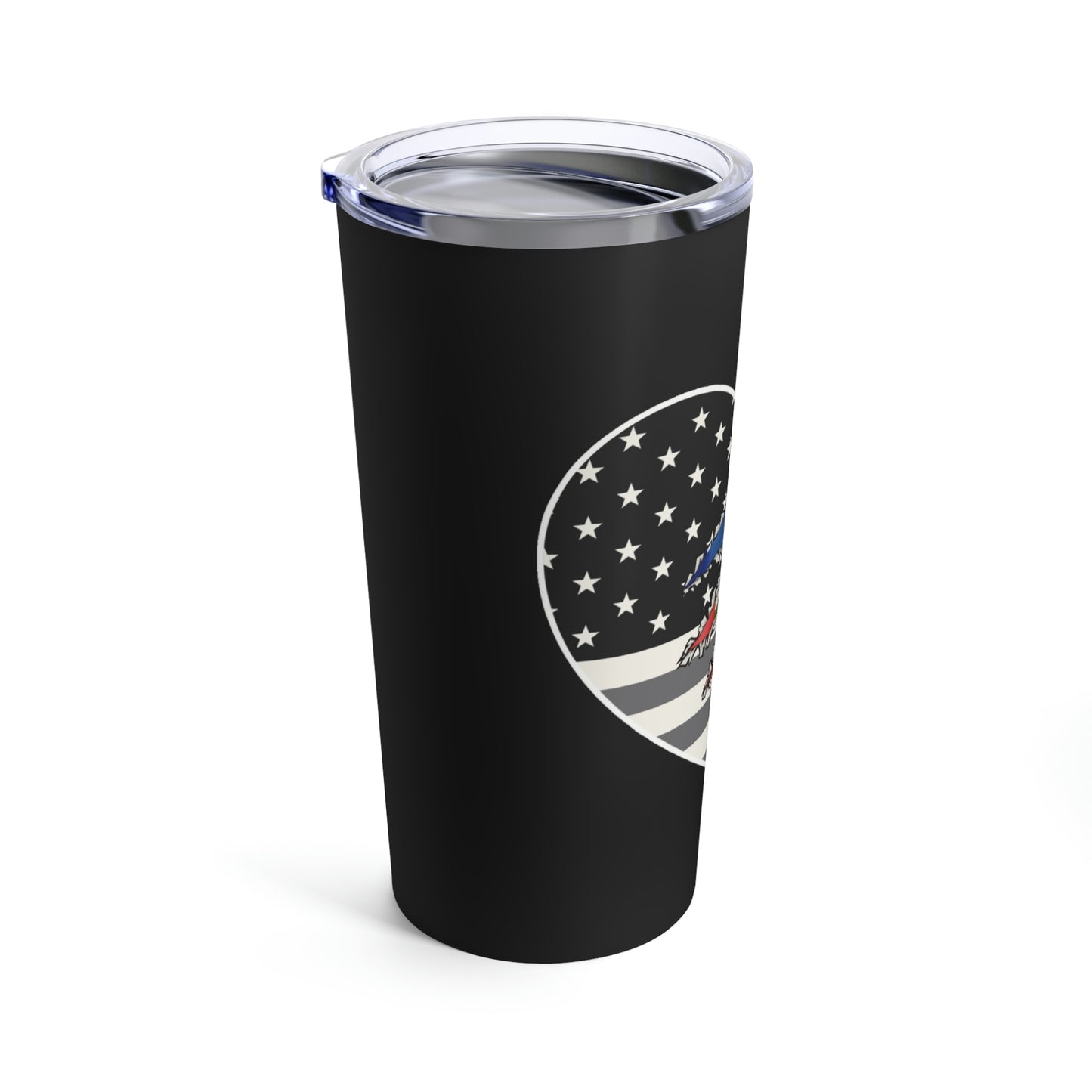 Haitian American At Heart Flag | Haiti USA Tumbler 20oz