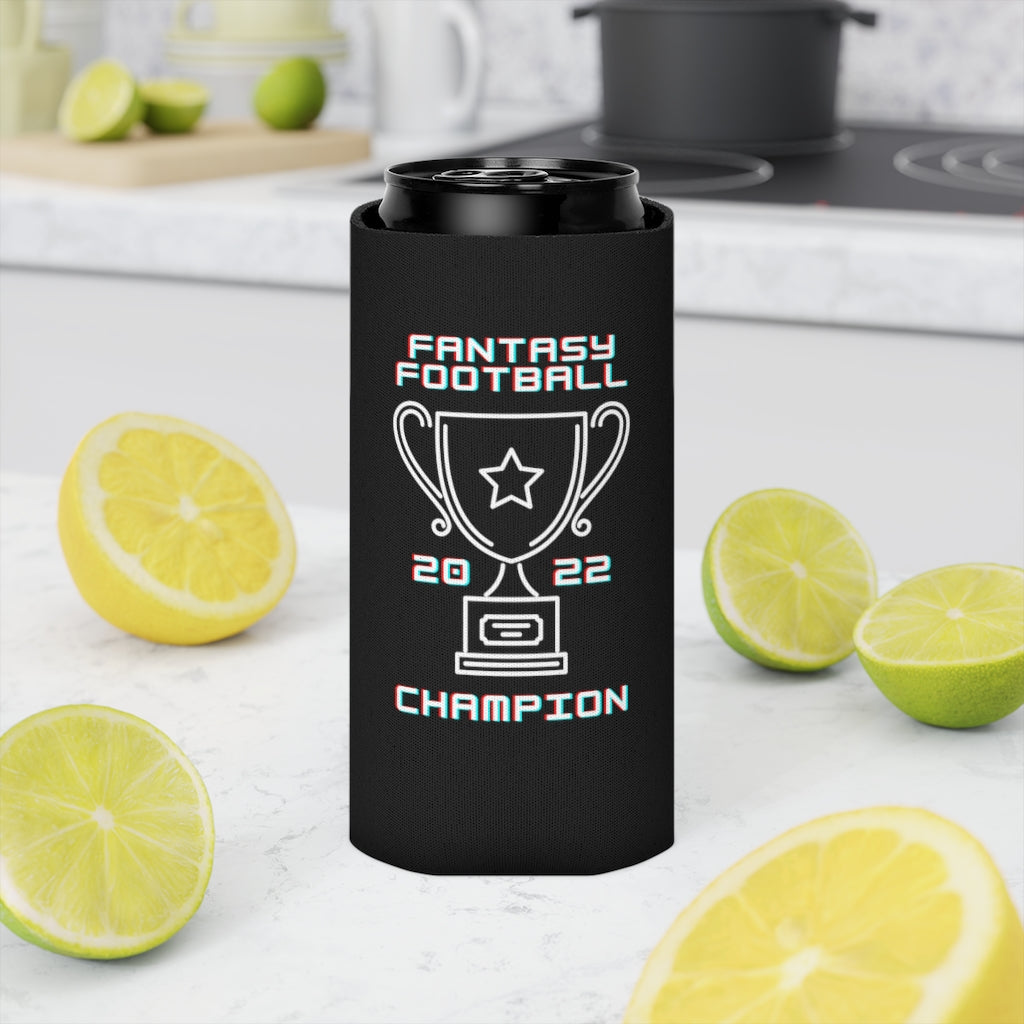 Fantasy Football Champion 2022 Can Cooler | Fantasy Sports Drink Cosy