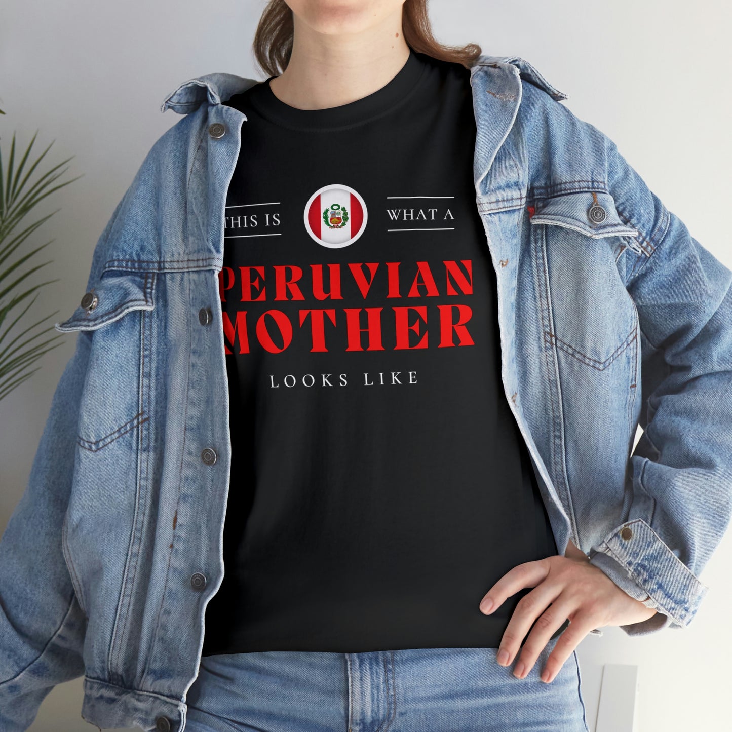 Peruvian Mom Looks Like Peru Mother T-Shirt | Unisex Tee Shirt