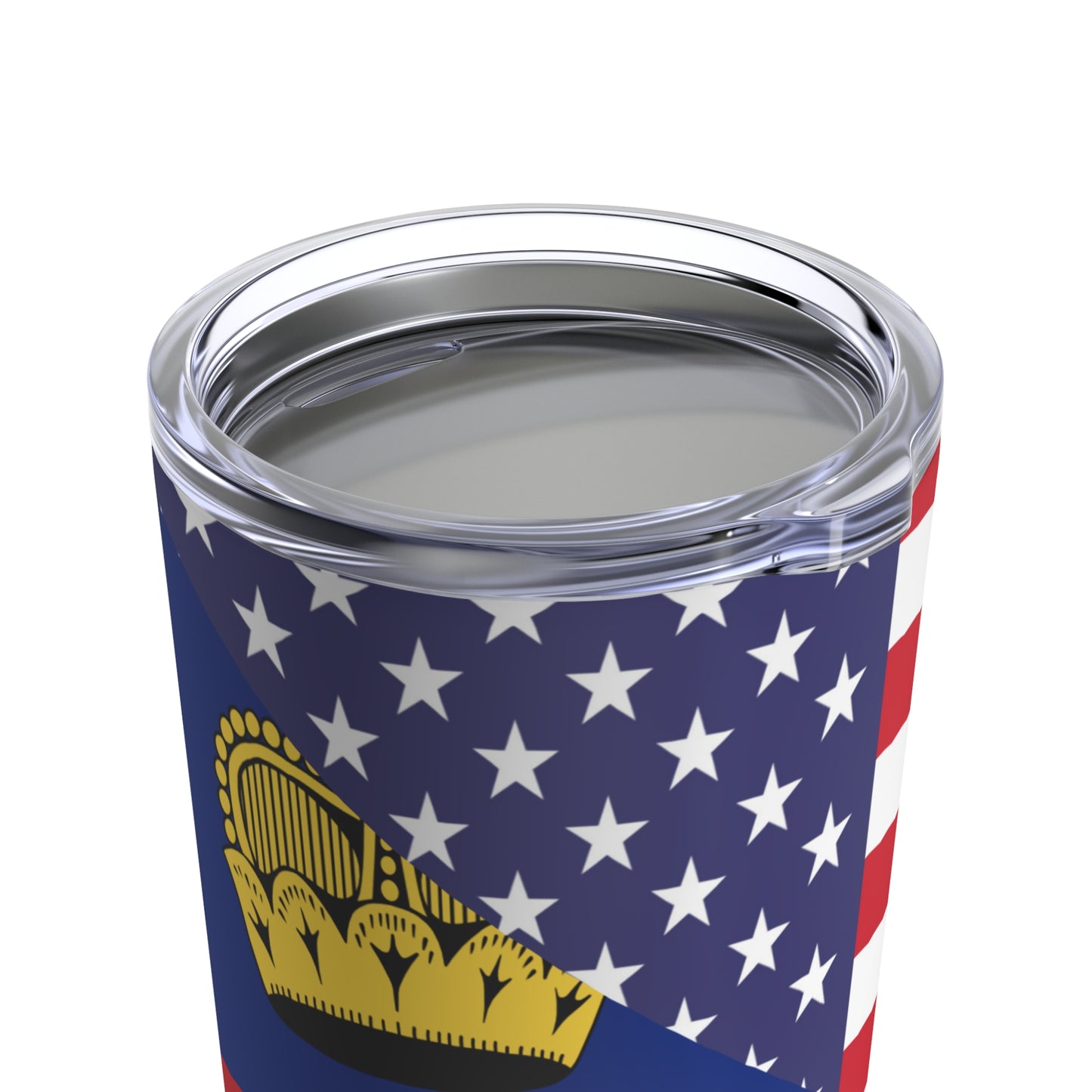 Liechtenstein American Flag Tumbler 20oz