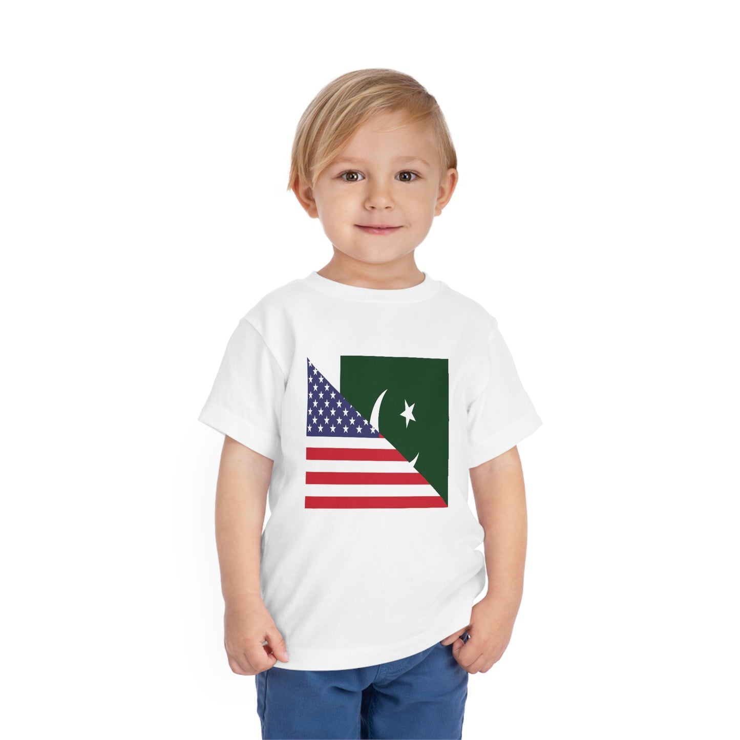 Pakistani American Toddler Short Sleeve Tee | Pakistan USA