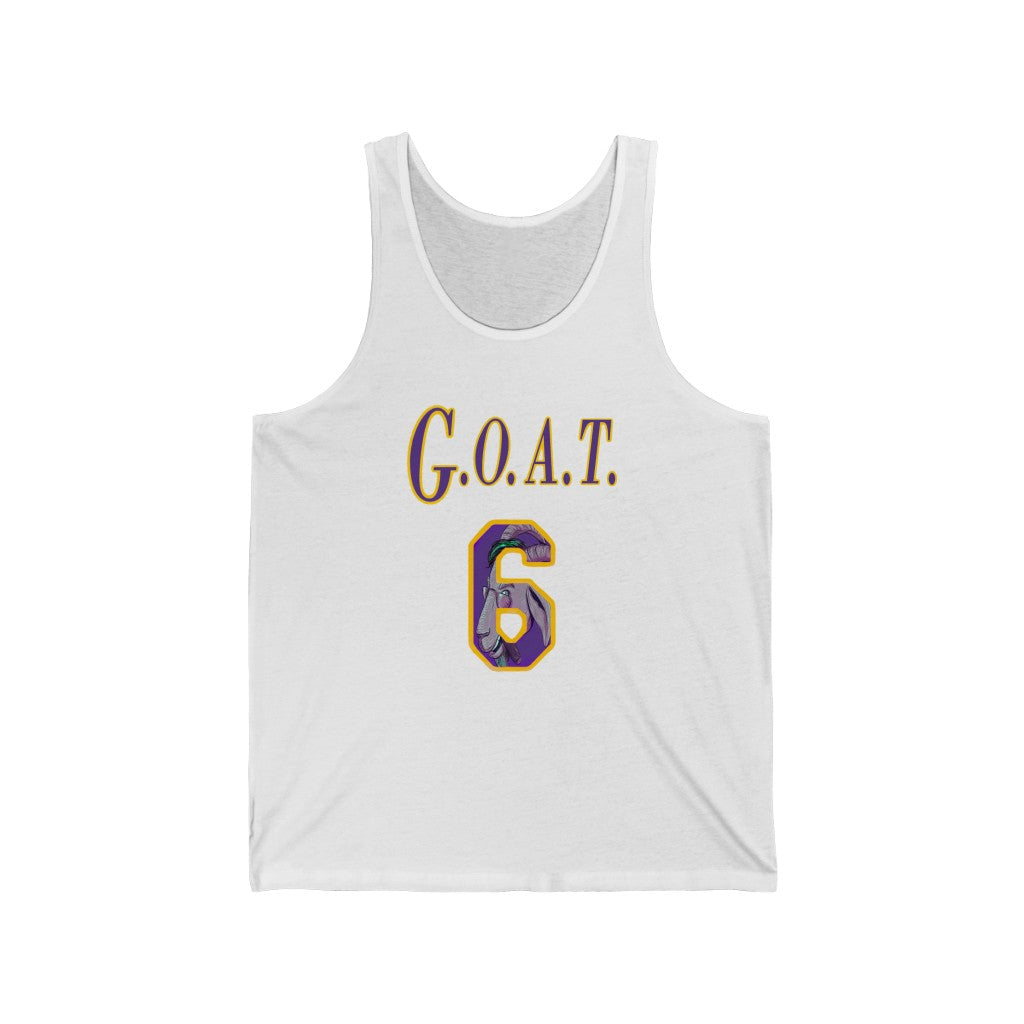 The G.O.A.T. 6 Tank Top | Los Angeles Basketball Men Women Clothing