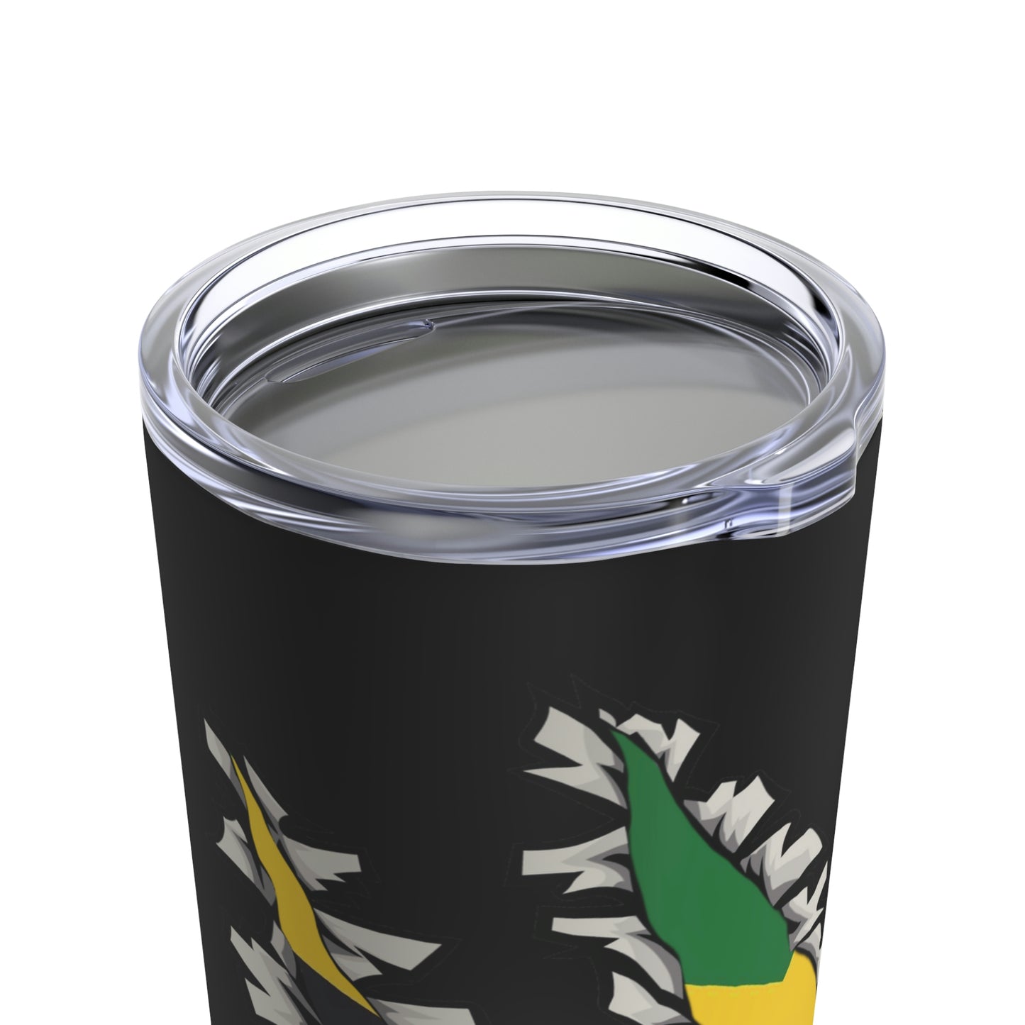 Slashed Jamaican Flag | Jamaica Woman Tumbler 20oz